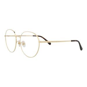 Stella McCartney Womens Round/Oval Gold Gold Transparent Fashion Designer